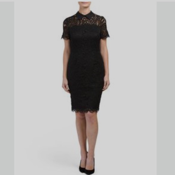KARL LAGERFELD BLACK LACE DRESS - Picture 13 of 13